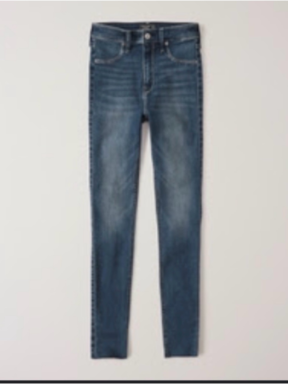 Abercrombie & Fitch Women's Skinny Jeans in Medium Blue Wash